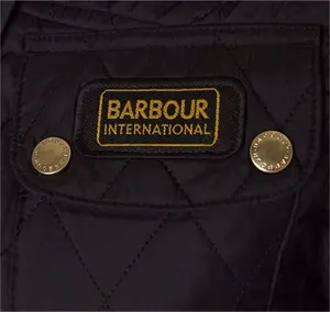 Women's Barbour International Lightweight Quilted Jacket - Black - UK: 8