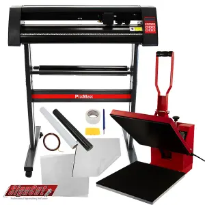 PixMax 38cm Clam Heat Press, Vinyl Cutter