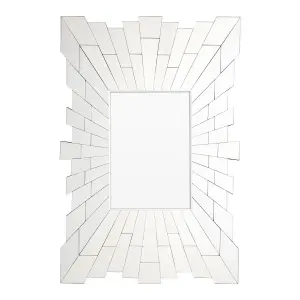 Interiors by Premier Glitzy Rectangular Wall Mirror