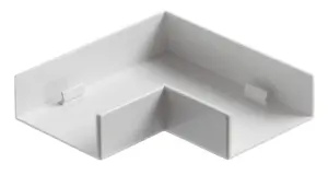 MK White 40mm x Flat 90° Angle joint