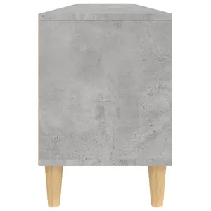 Berkfield TV Cabinet Concrete Grey 150x30x44.5 cm Engineered Wood