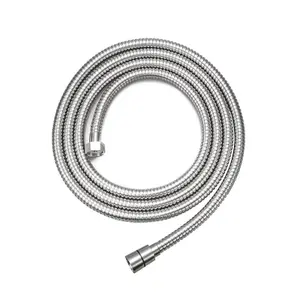 Nes Home 2m Stainless Steel Double Lock Shower Hose