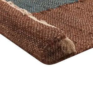 Jute Area Rug 160 x 230 cm Multicolour ORTAKOY