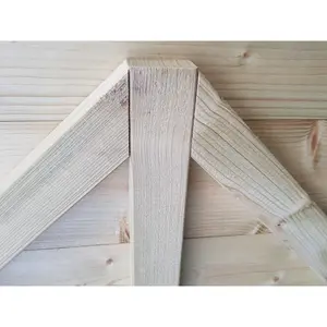 10 Ft. W x 5 Ft. D Shiplap Pent Wooden Shed