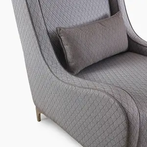 Emelda Grace Phluid Armchair - Dark Grey