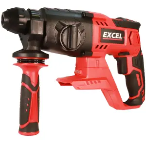 Excel 18V Cordless SDS-Plus Rotary Hammer Drill with 1 x 5.0Ah Battery Charger & Tool Bag EXL554B