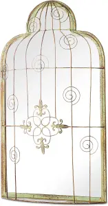 Caged Mirror Wall Art For The Home And Garden