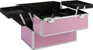 Large Pink Vanity Case