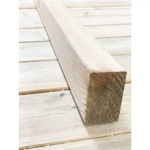 PACK OF 5 - Deluxe 44mm Pressure Treated Timber Tongue Framing - 3m Length (44mm x 28mm)