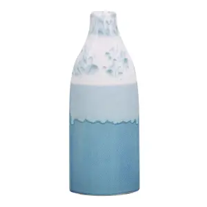 Flower Vase CALLIPOLIS Ceramic Blue