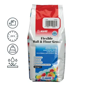 Mapei Flexible White Grout, 2.5kg