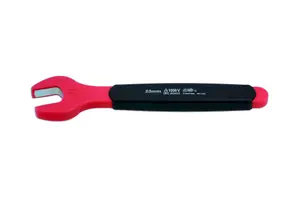 Laser Tools 8555 VDE 1000V Insulated Single Open Ended Spanner 23mm