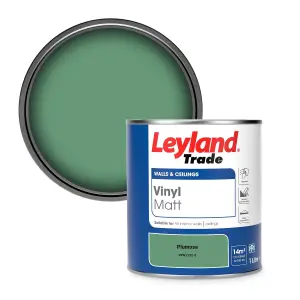 Leyland Trade Vinyl Matt Walls & Ceilings Emulsion Paint Plumosa (PPG1132-5) 1L