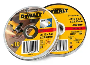 DeWalt Grinding disc (Dia)115mm, Pack of 10