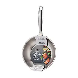 Stellar Speciality Cookware 20cm Stainless Steel Chef's Pan