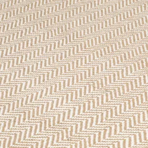 Zig Zag Jute & Cotton Rug 160 x 230cm