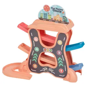 URBNLIVING Kids Toys Car Helter Skelter Adventure Race Track Interactive Game Set Age 3+ Yr