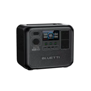 BLUETTI Portable Power Station AC70 768Wh&UP TO 2000W with 5 years warranty