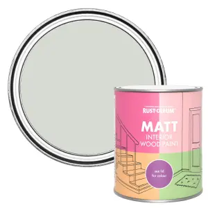 Rust-Oleum Winter Grey Matt Interior Wood Paint  750ml