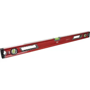 Premium 900mm 3 Chamber Spirit Level with Precision Milled Face and Grip Handle