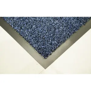 Aarianna Dirt Barrier Door Mat Blue / Rectangle 50 x 80cm