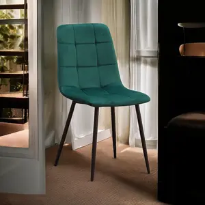 Eyre Upholstered Dining Chair Green