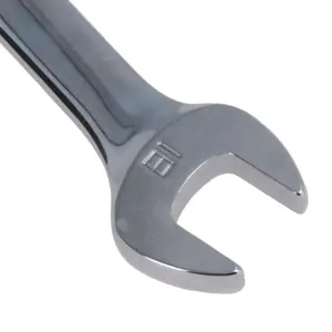 18mm Metric Gearless Ratchet Spanner Combination Wrench 12 Sided Bi-hex