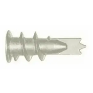 Rawlplug Self Drill Fixing For Plasterboard With Screws (Pack Of 12) Silver (One Size)