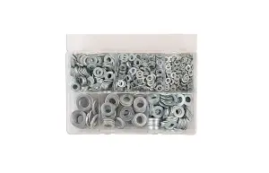 Assorted Form A Flat Washers Box Qty 800 Connect 31862