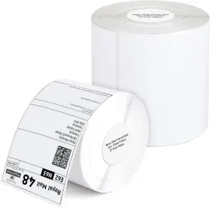 6x4 Inch (100m x 150mm) Shipping Label roll - 500 labels per roll