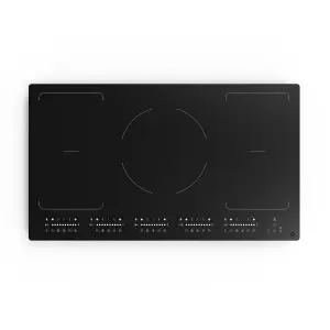 GoodHome Linksense GH5ZFXLK90 90cm Induction Hob - Black