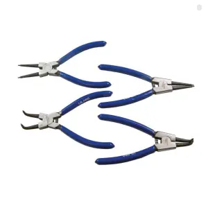 US PRO 4 Piece 6" 150mm Circlip, Snap Ring Pliers, Internal External 2059