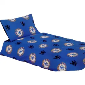 Chelsea FC Pulse Single Duvet Set Blue (One Size)