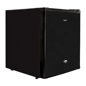 Igenix IG3711BL Counter Top Fridge with Lock, 47 Litre, Reversible Door, Black