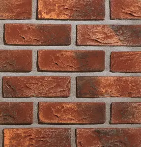 Country Red Brick Slips - 3 m2 - 3 boxes  MyDecorativeStone