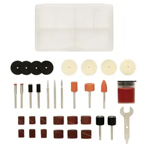 Draper Accessories Set for D20 Engraver/Grinder (32 Piece) 08954