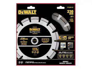 DEWALT DT20466-QZ Elite SeriesS Asphalt Diamond Segmented Wheel 230 x 22.23mm