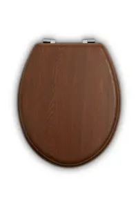 Maison by Premier Brooks Dark Oak Toilet Seat