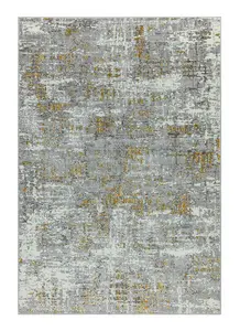 Modern Yellow Rug, Abstract Rug for Bedroom, Stain-Resistant Rug for DiningRoom, Abstract Yellow Rug-200cm X 290cm