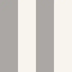 Galerie Simply Stripes 3 Medium Grey Wide Stripe Smooth Wallpaper