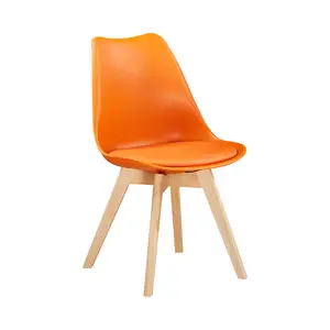 Croxley Solid Wood Dining Chair (Set of 2) Orange