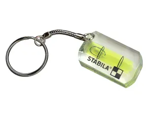 STABILA Keyring Level Key Chain Level Spirit Level 07637