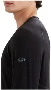 Icebreaker Mens 200 Zone Merino Blend Baselayer Black Size L