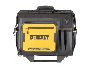 Dewalt Pro Rolling Wheeled Tool Bag Case Soft Storage Stackable + Tote Bag IP54