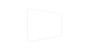 ALLboards Magnetic Boards MetalBoard WHITE CLASSIC WHITE 90x60cm a Magnetic Metal Poster for all types of magnets