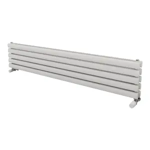 Ximax Champion Duplex FORDH2941500W White Gas Horizontal Designer Radiator, (W)1500mm x (H)294mm