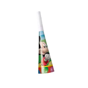 Mickey Mouse Clubhouse Horn Party Favours (Pack of 6) Multicoloured (One Size)