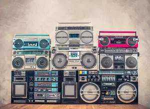 Ghettoblaster Digital Mural 350cm x 255cm