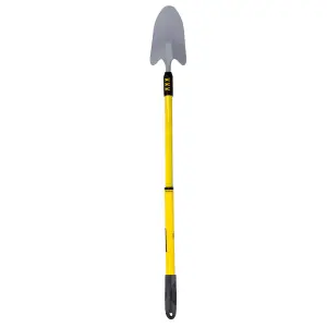 Green Blade - Telescopic Stainless Steel Garden Trowel - Yellow