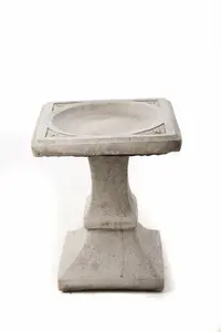 Imperial Design Birdbath with Square Top